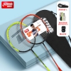 红双喜DHS羽毛球拍对拍套装碳素E-EG810（含羽毛球手胶）